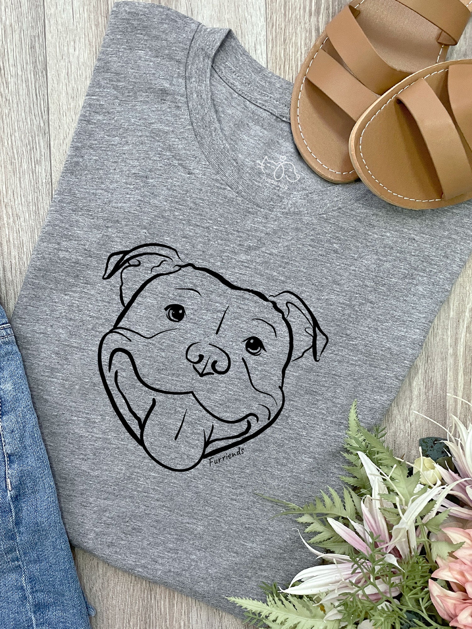 Staffordshire Bull Terrier Ava Women's Regular Fit Tee