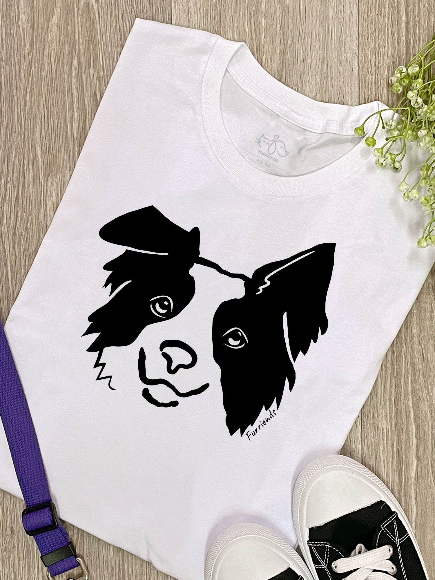 Border Collie Ava Women's Regular Fit Tee