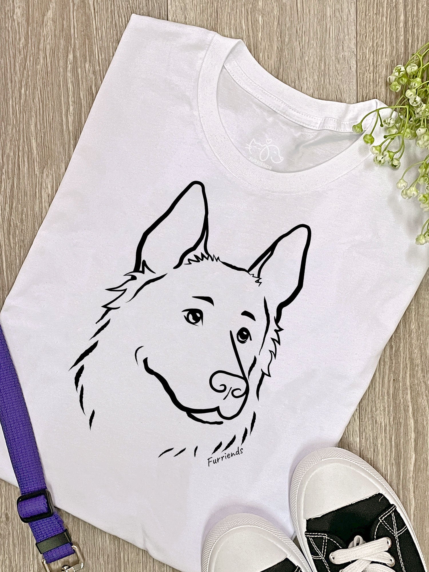 German Shepherd Ava Women's Regular Fit Tee