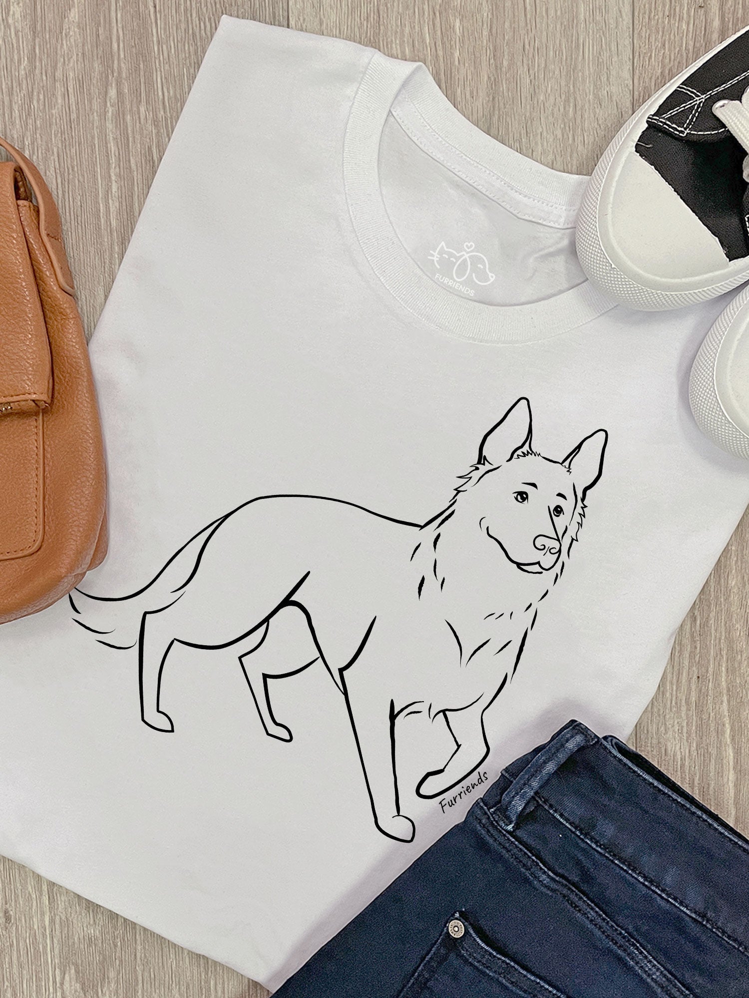 German Shepherd Ava Women's Regular Fit Tee