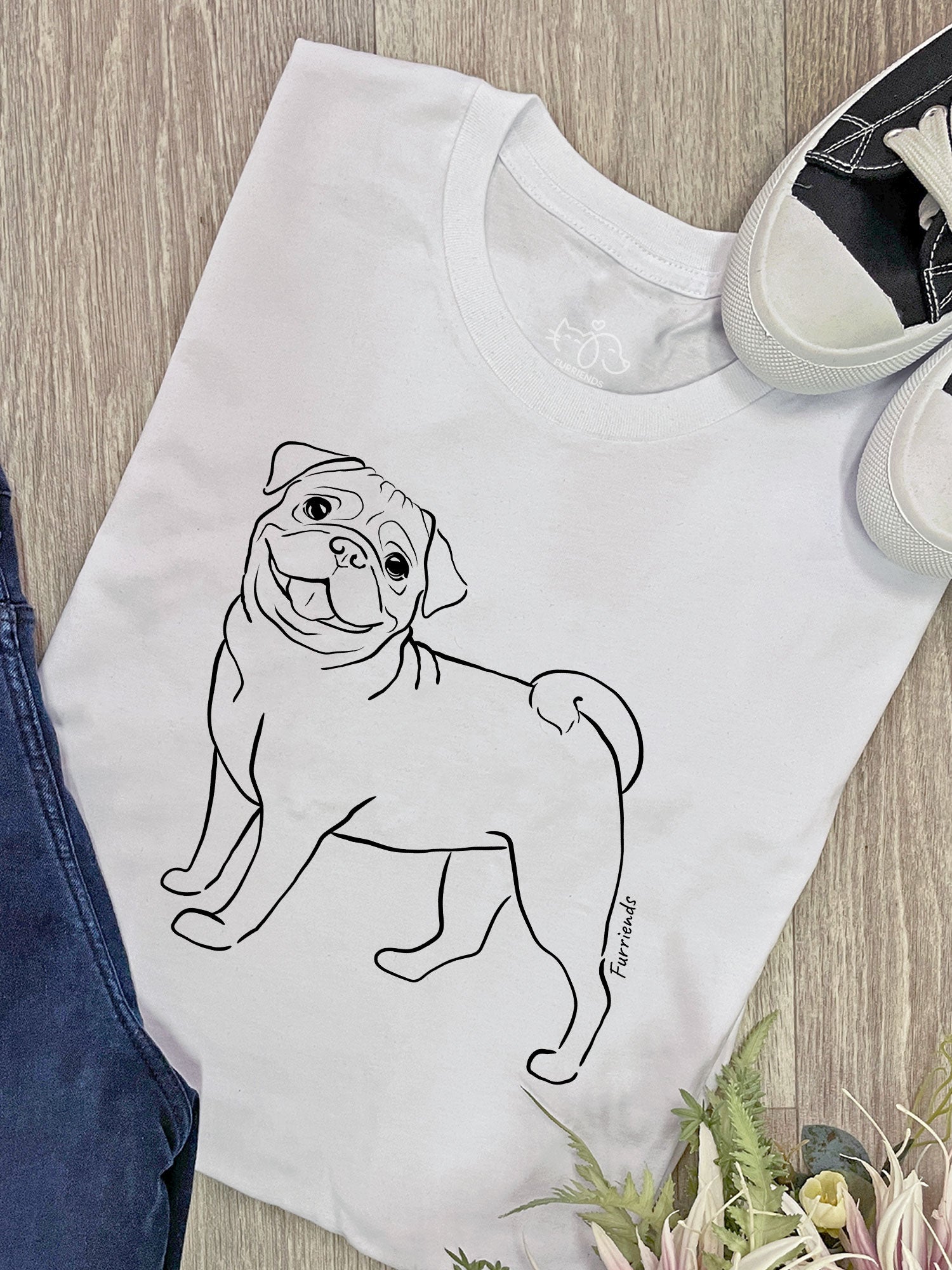 Pug Ava Women's Regular Fit Tee