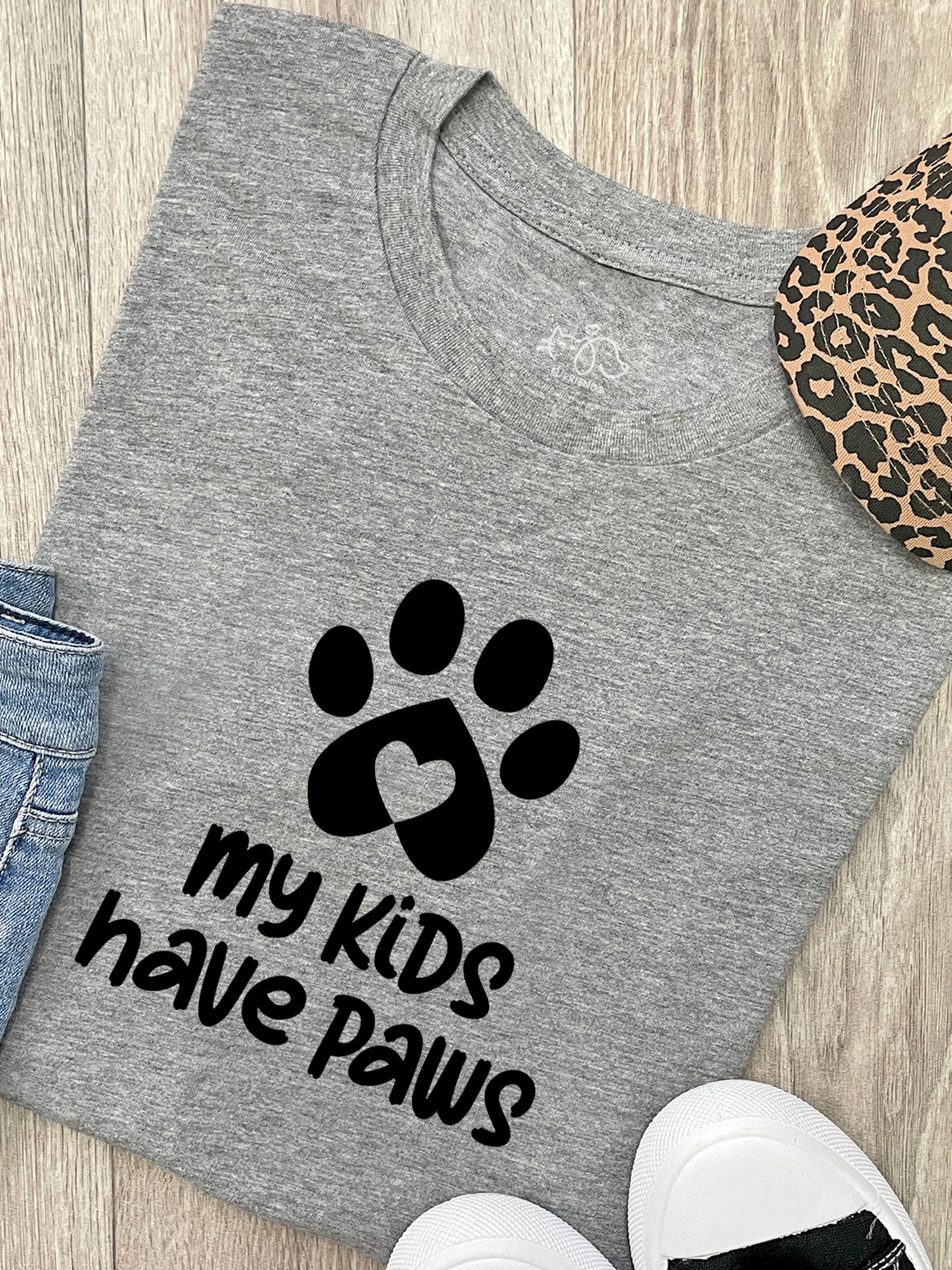 My Kids Have Paws Ava Women's Regular Fit Tee