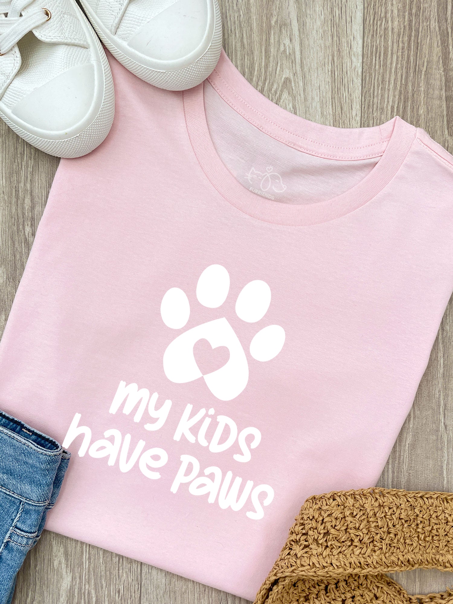 My Kids Have Paws Ava Women's Regular Fit Tee