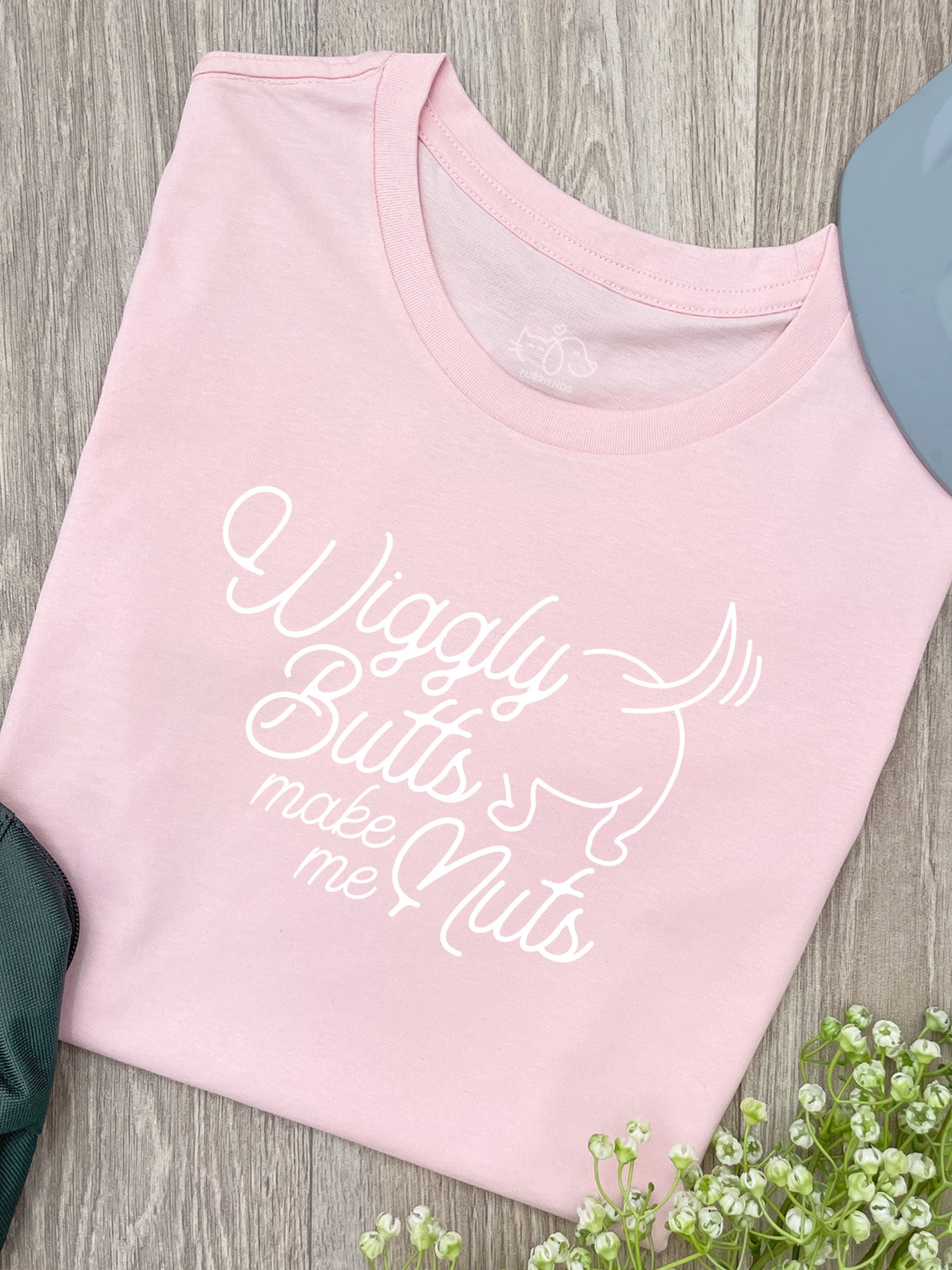 Wiggly Butts Make Me Nuts Ava Women's Regular Fit Tee