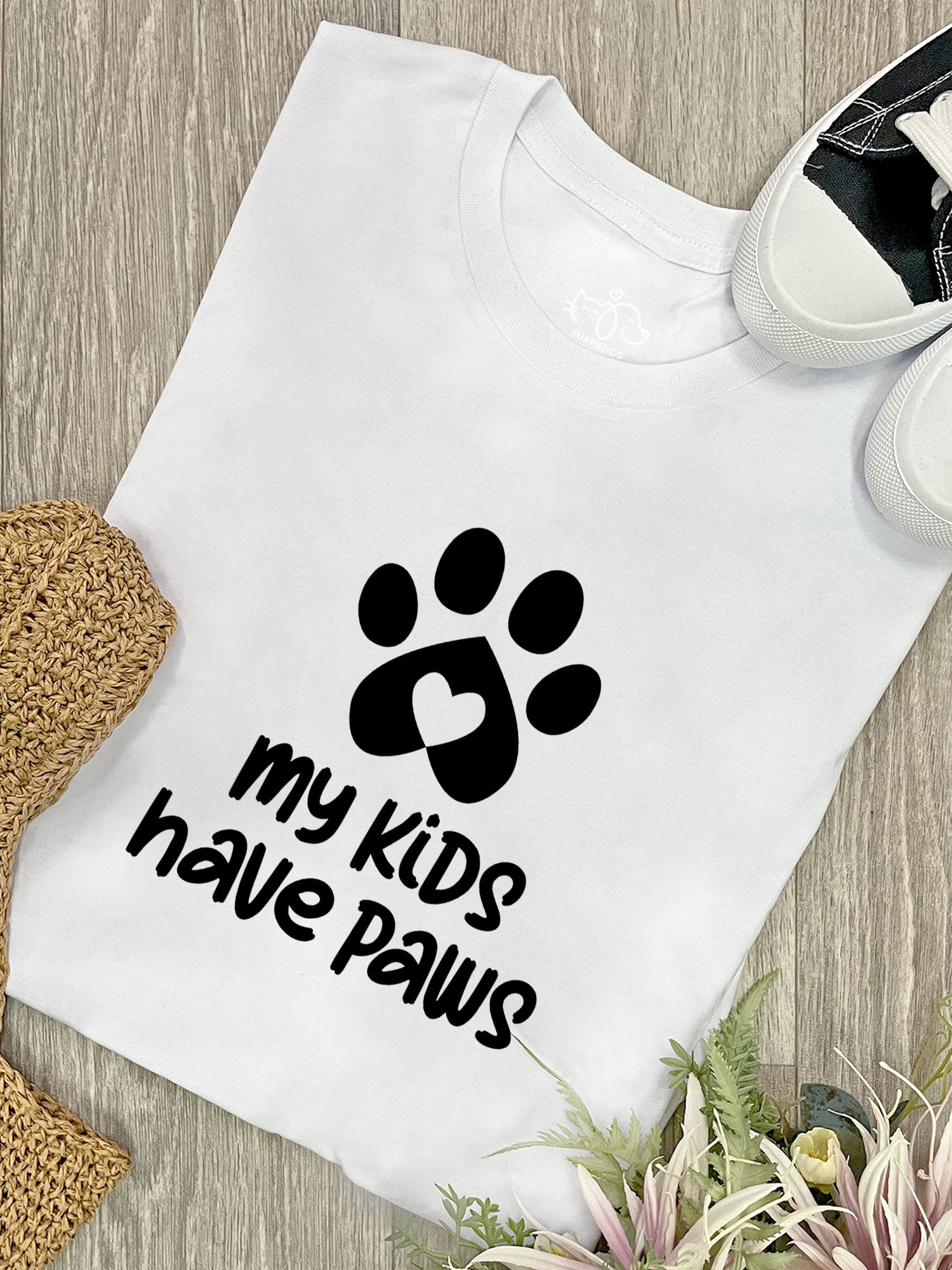 My Kids Have Paws Ava Women's Regular Fit Tee