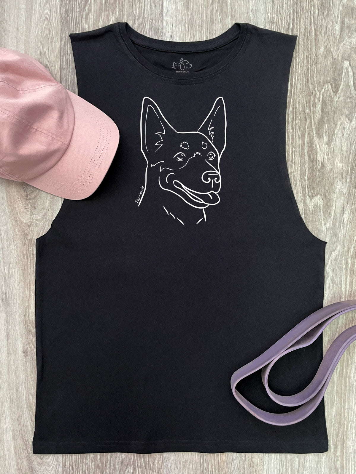 Kelpie Axel Drop Armhole Muscle Tank