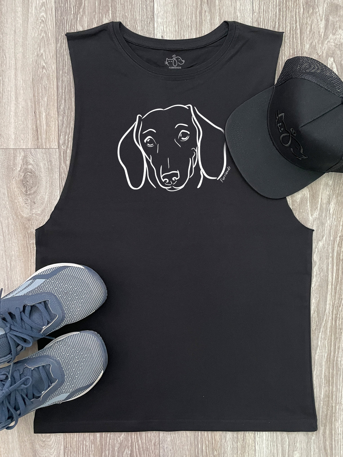 Dachshund Axel Drop Armhole Muscle Tank