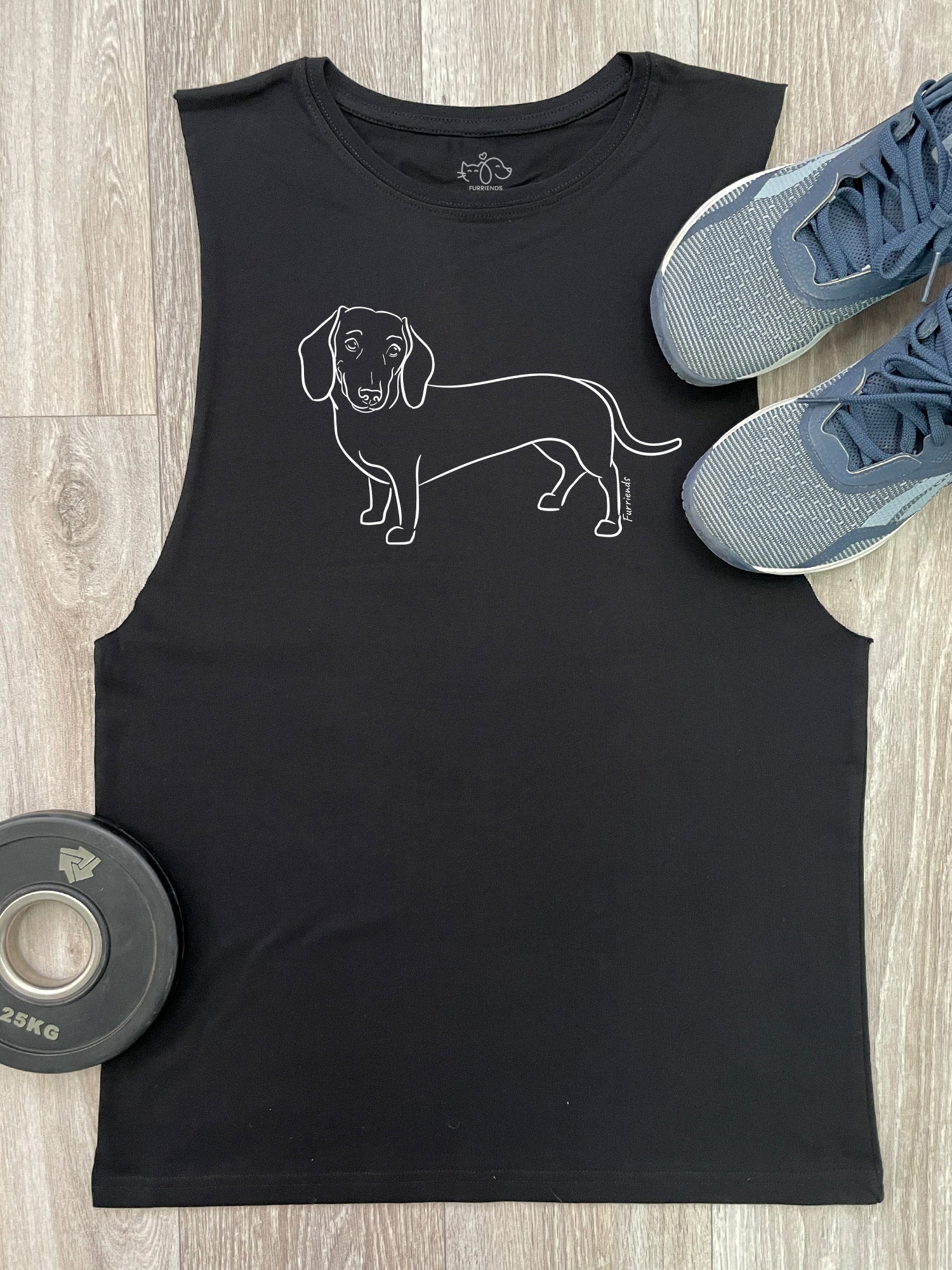 Dachshund Axel Drop Armhole Muscle Tank