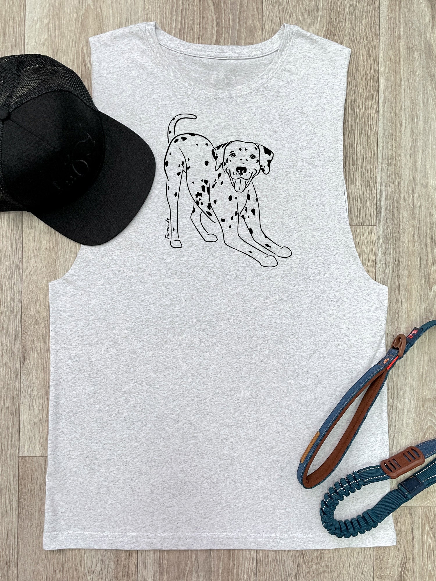 Dalmatian Axel Drop Armhole Muscle Tank