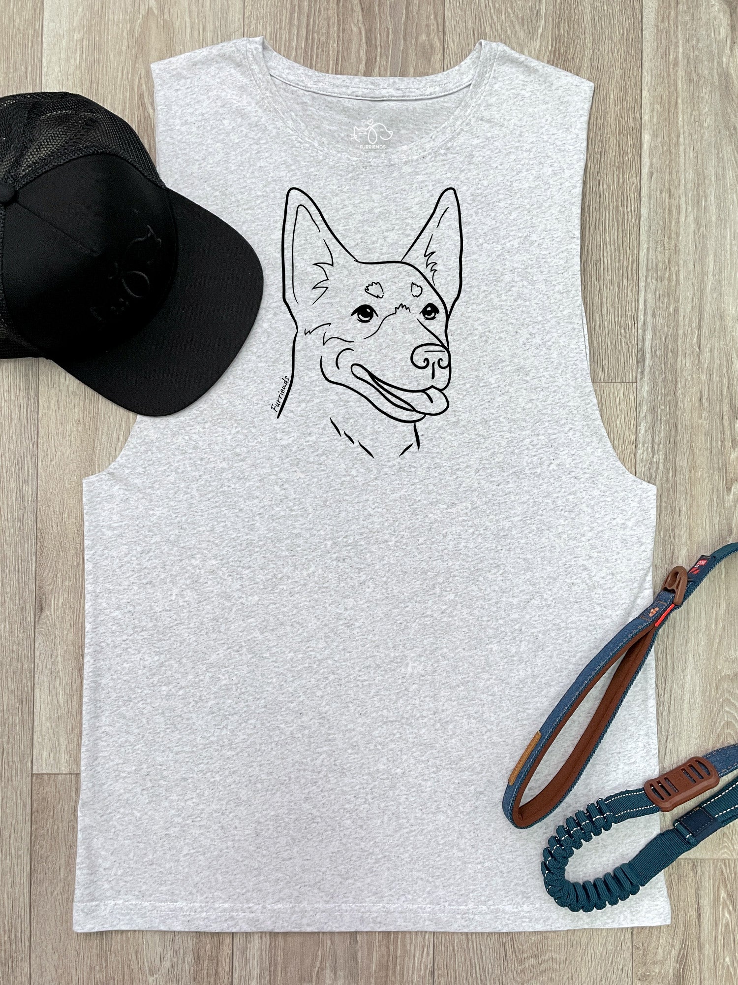 Kelpie Axel Drop Armhole Muscle Tank