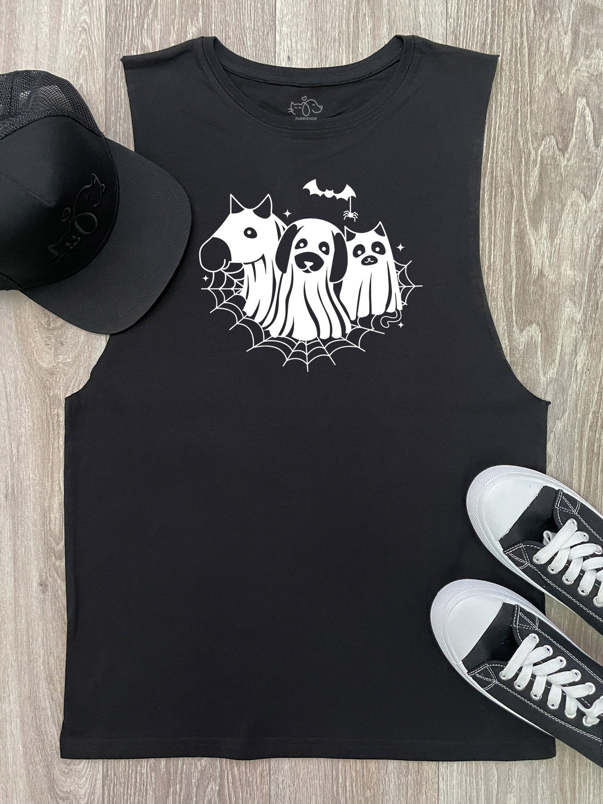 Ghosties Axel Drop Armhole Muscle Tank