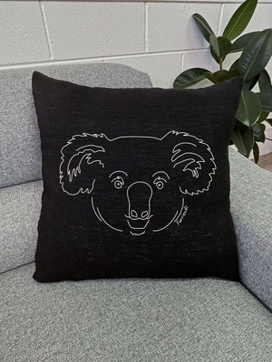 Koala Linen Cushion Cover