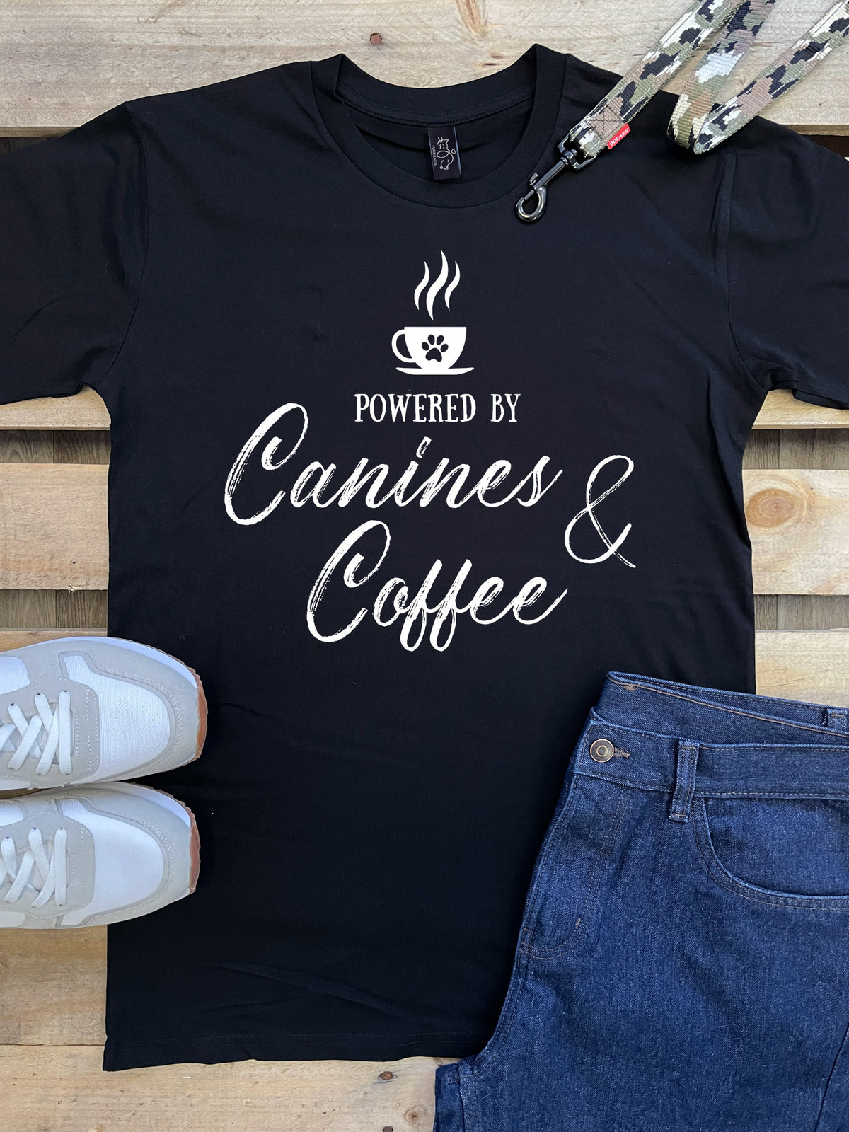 Canines &amp; Coffee Essential Unisex Tee