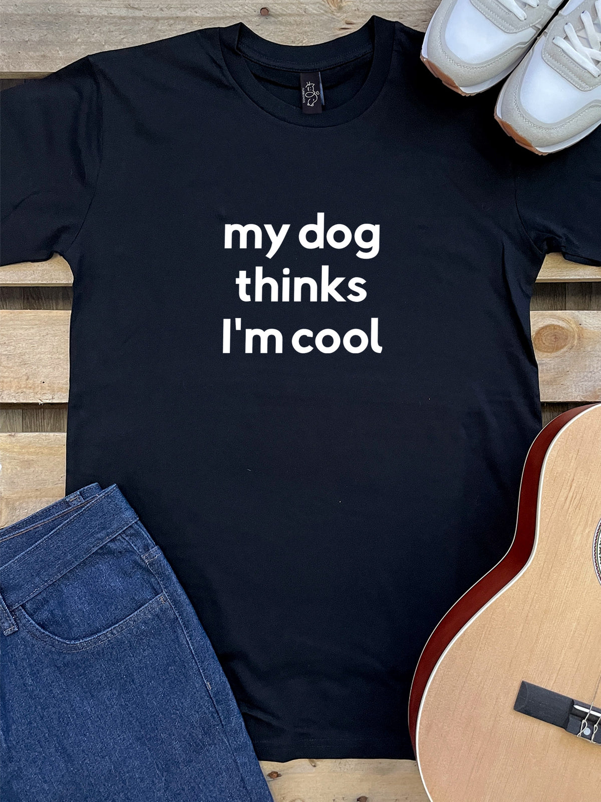 My Dog Thinks I&#39;m Cool Essential Unisex Tee