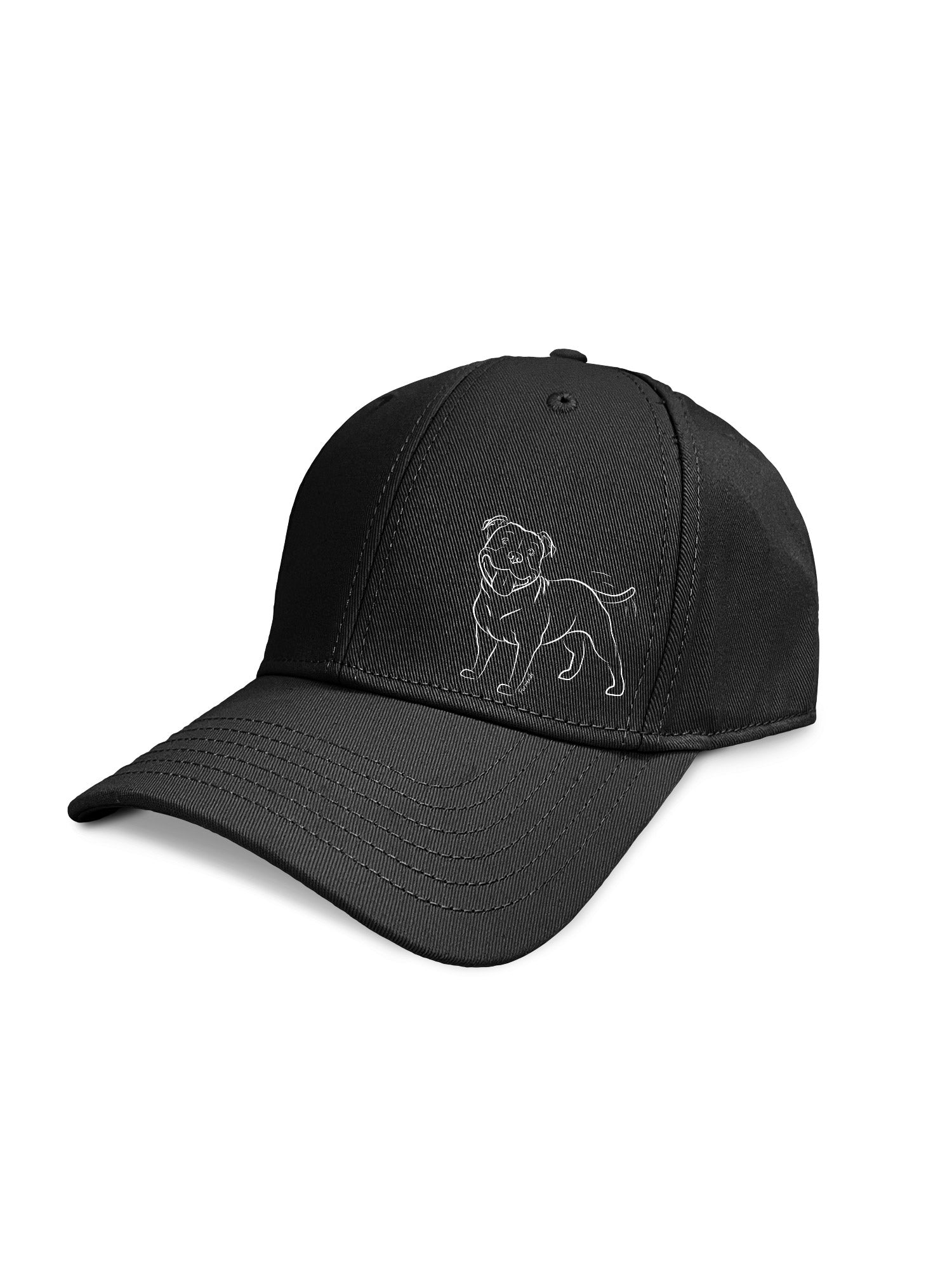 Staffordshire Bull Terrier Snapback Icon Cap