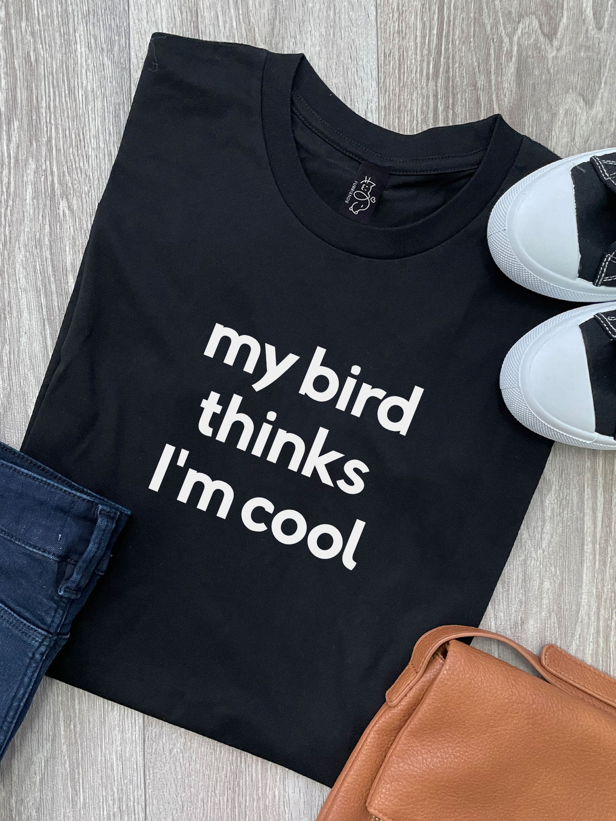 My Bird Thinks I&#39;m Cool Ava Women&#39;s Regular Fit Tee