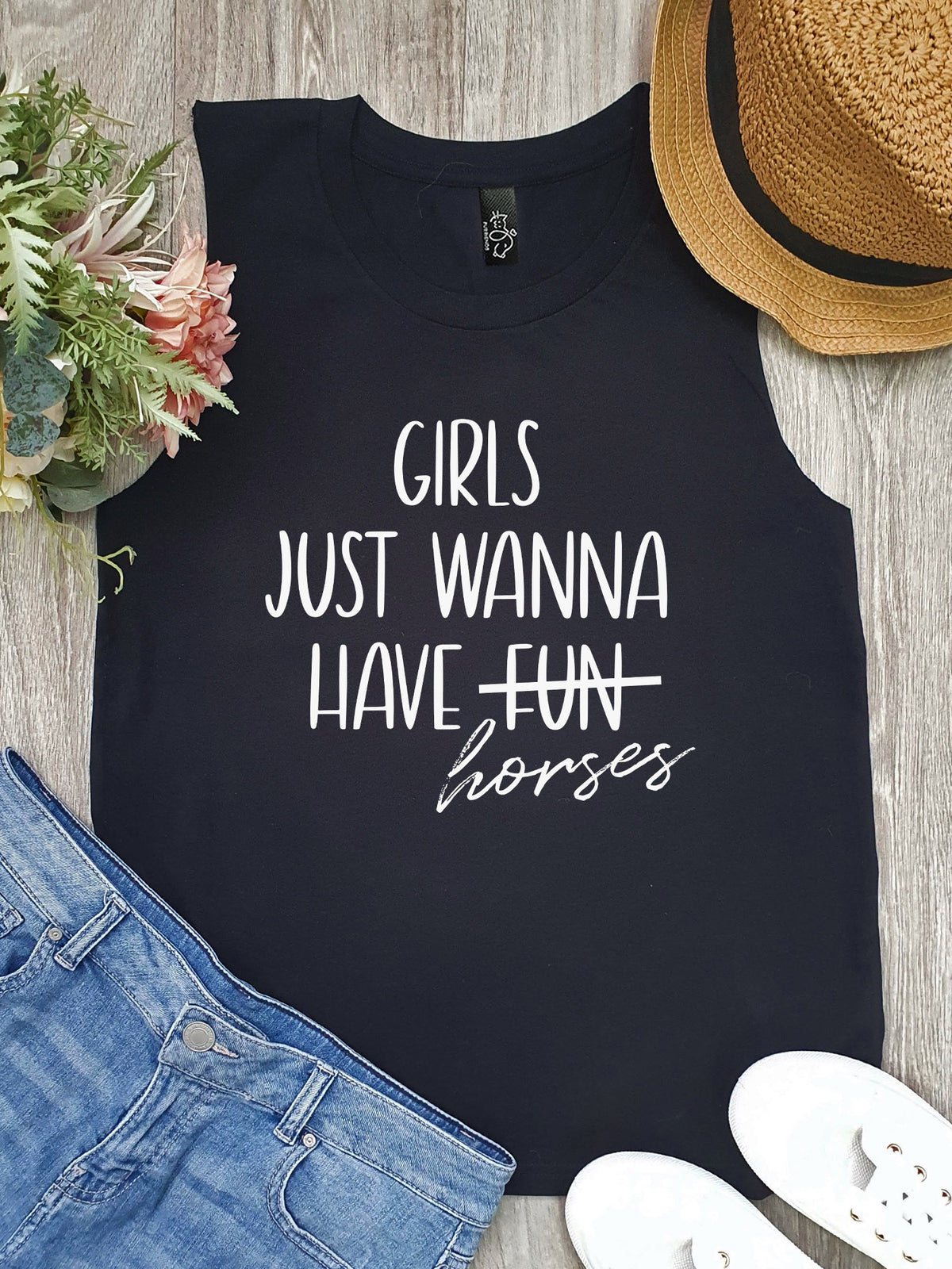 Girls Just Wanna Have Horses Marley Tank