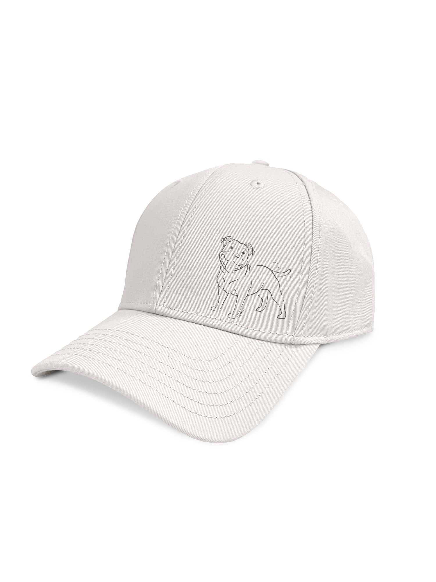 Staffordshire Bull Terrier Snapback Icon Cap