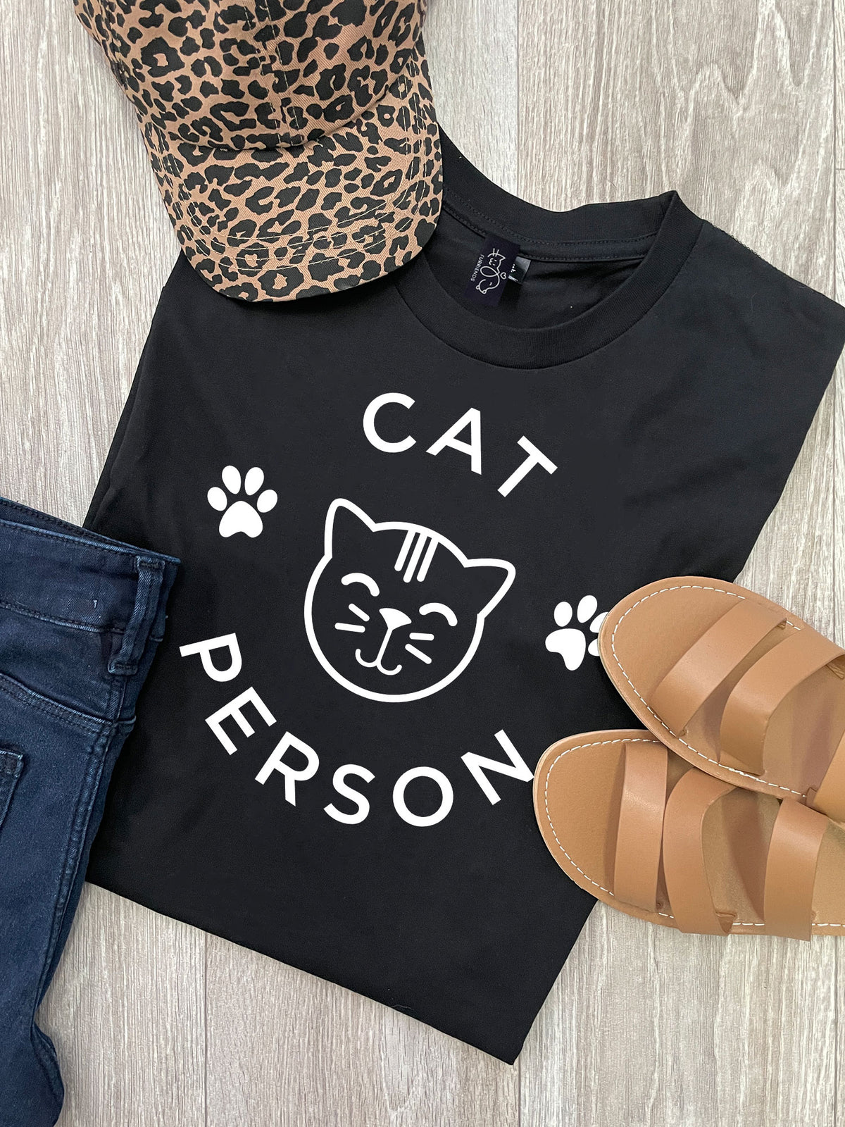 Cat Person Ava Women&#39;s Regular Fit Tee