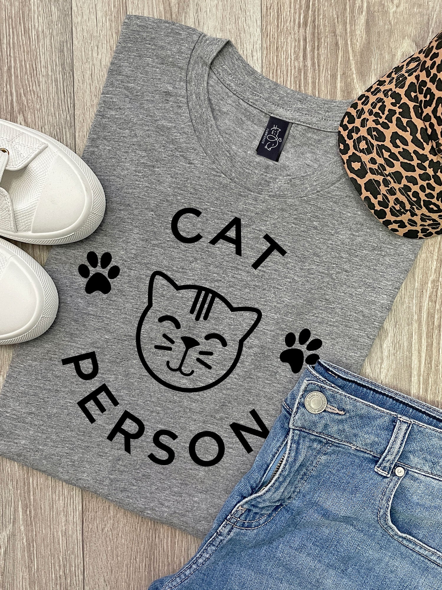 Cat Person Ava Women's Regular Fit Tee