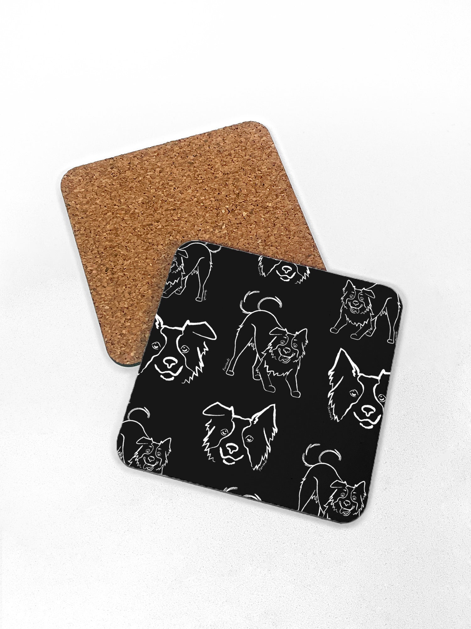 Border Collie Coaster