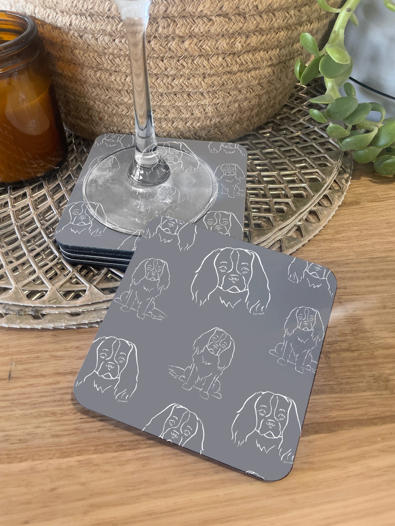 Cavalier King Charles Spaniel Coaster