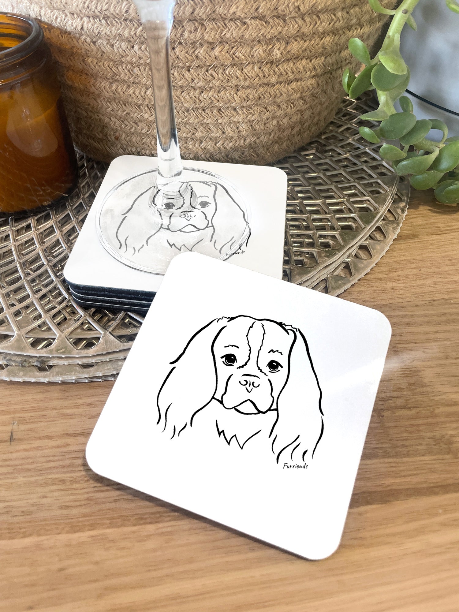 Cavalier King Charles Spaniel Coaster