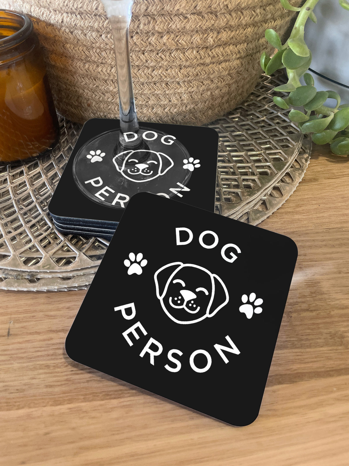 Dog Person Coaster