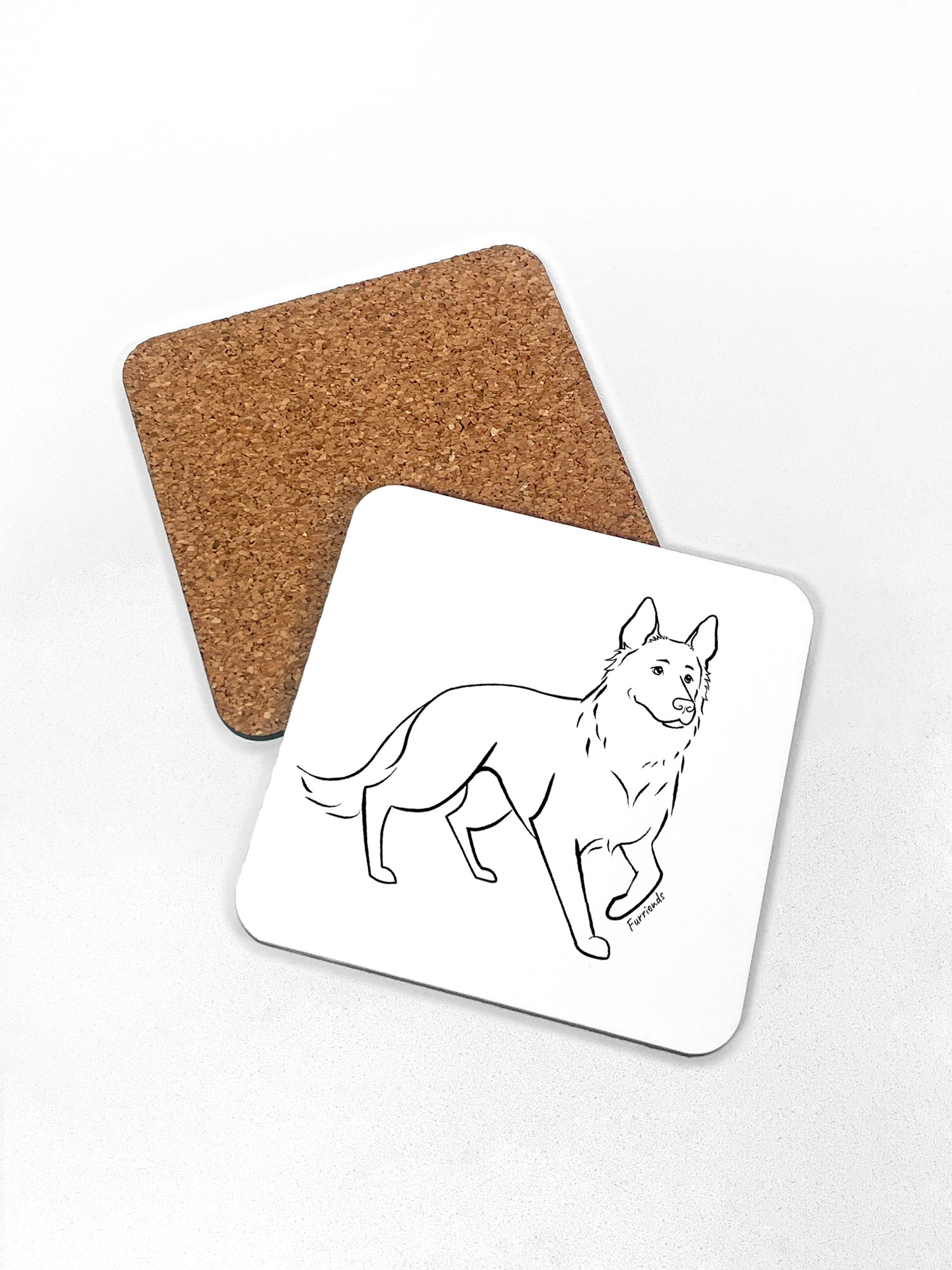 German Shepherd Coaster