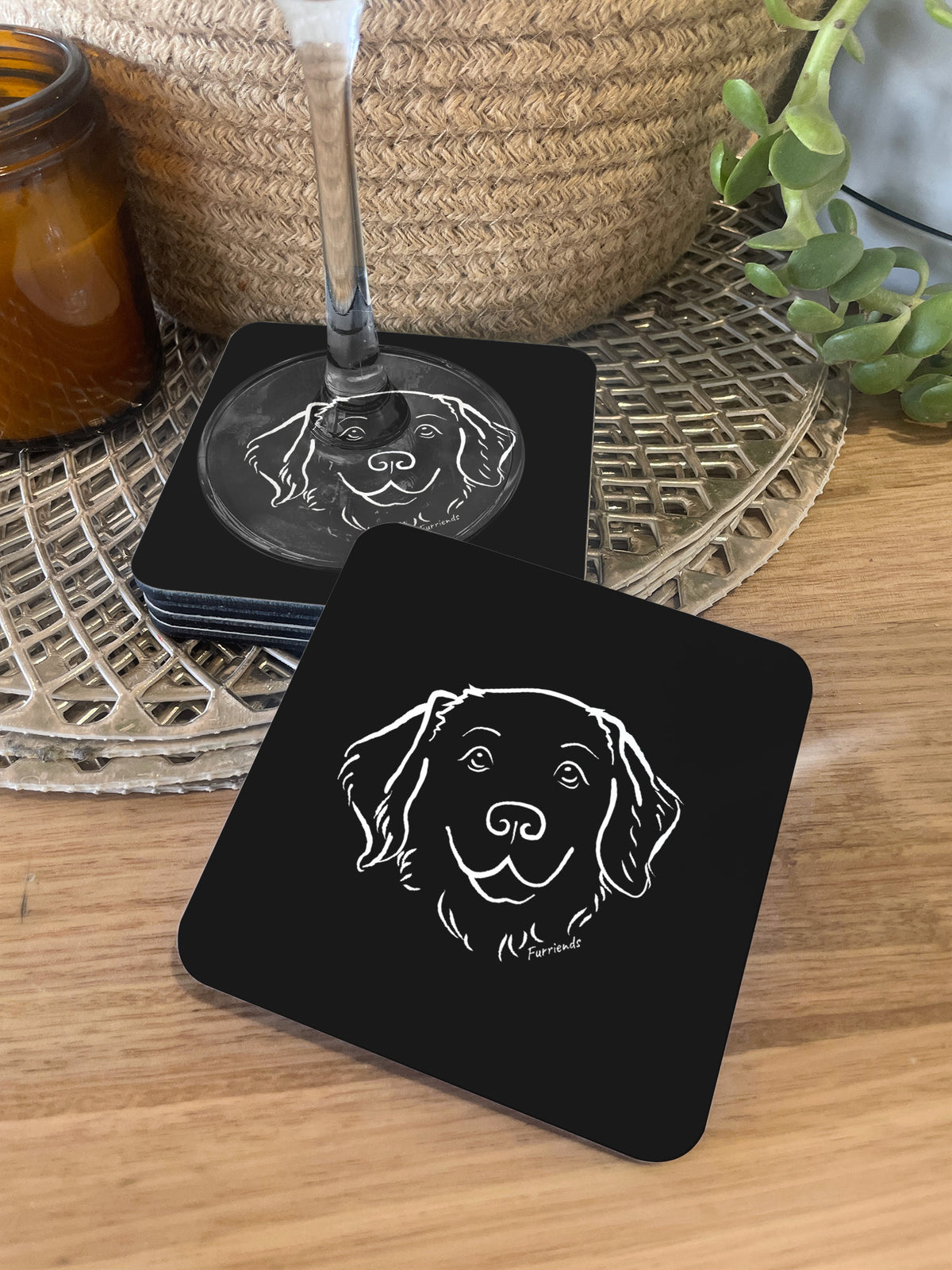 Golden Retriever Coaster