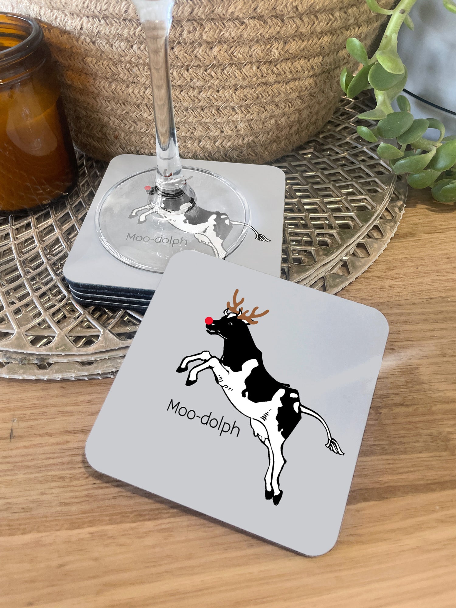 Moo-dolph Coaster