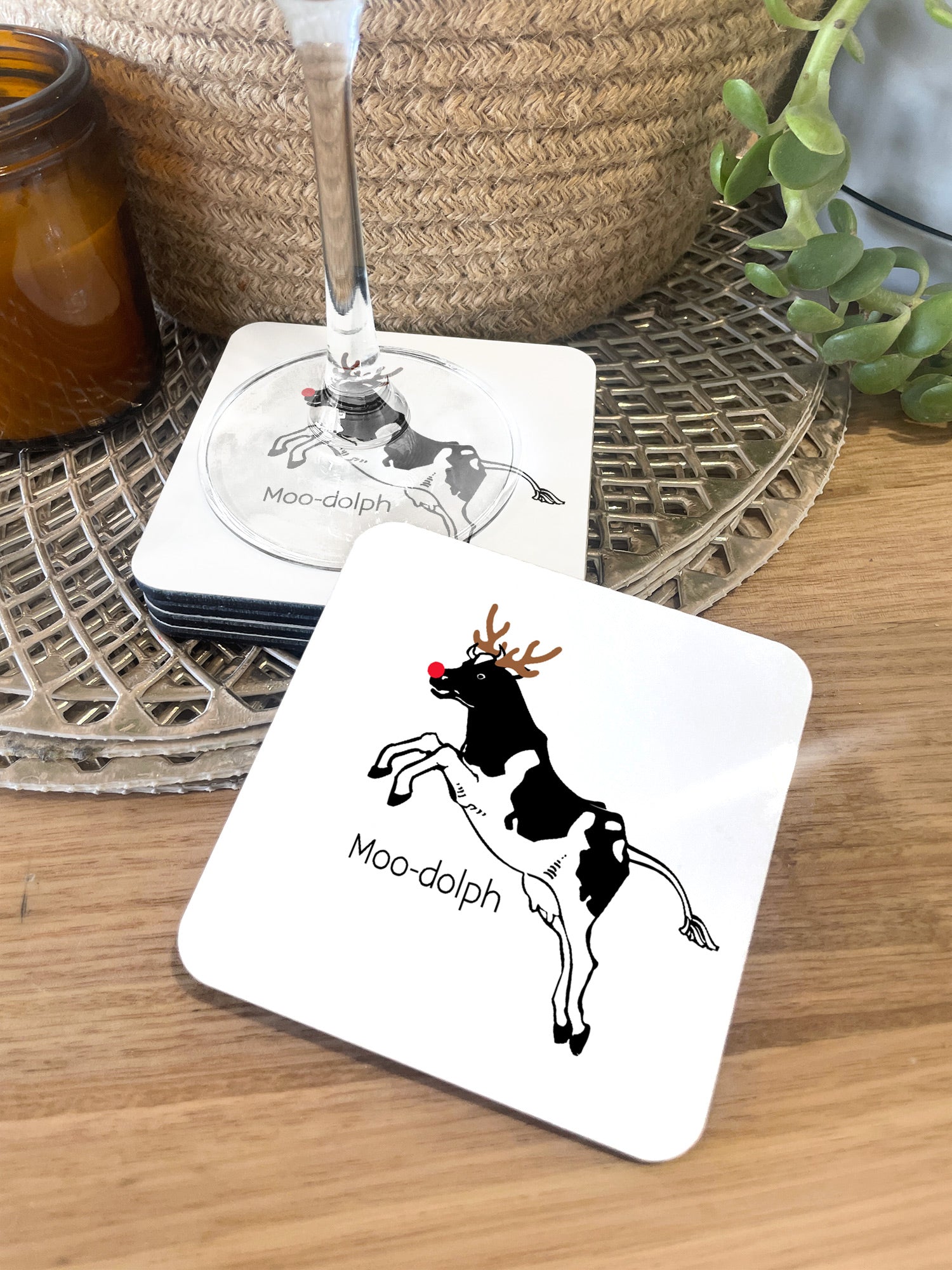 Moo-dolph Coaster