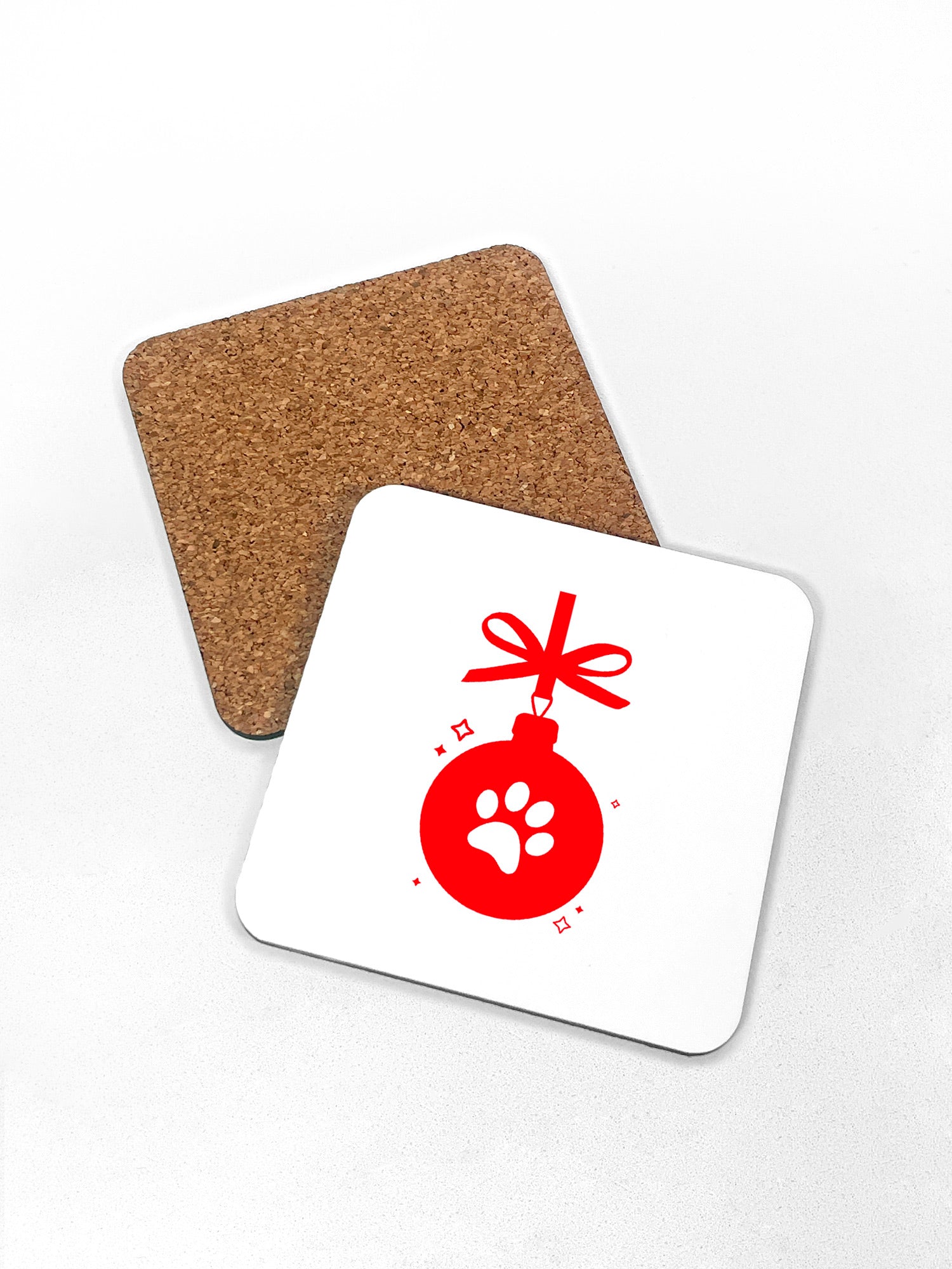 Pet Lovers Christmas Coaster