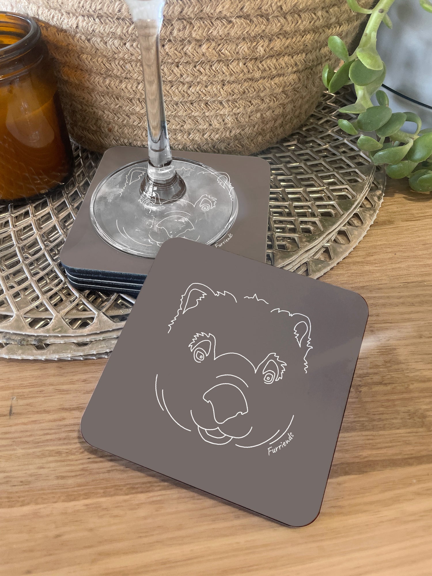 Wombat Coaster