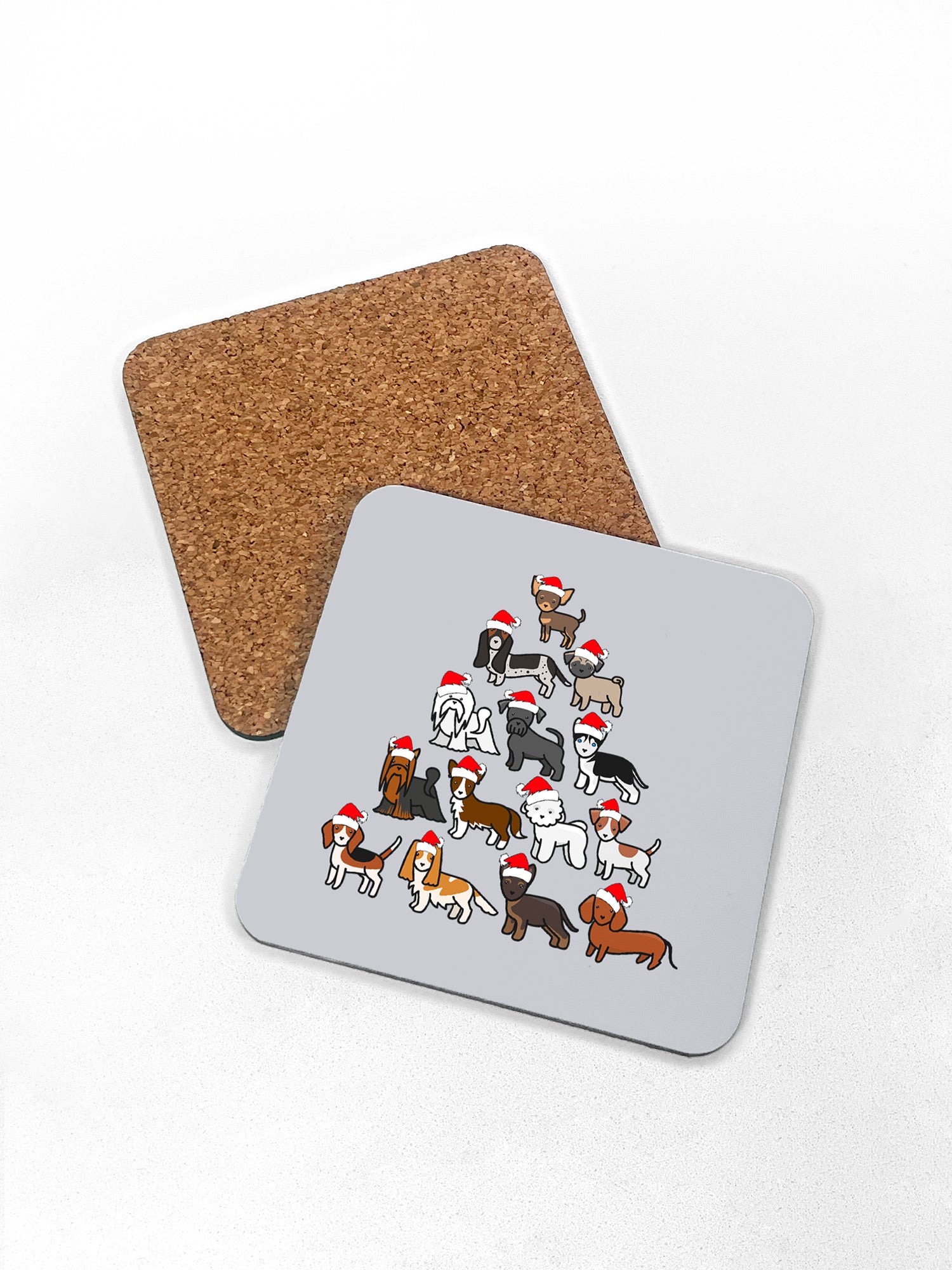 Merry Woofmas Tree Coaster