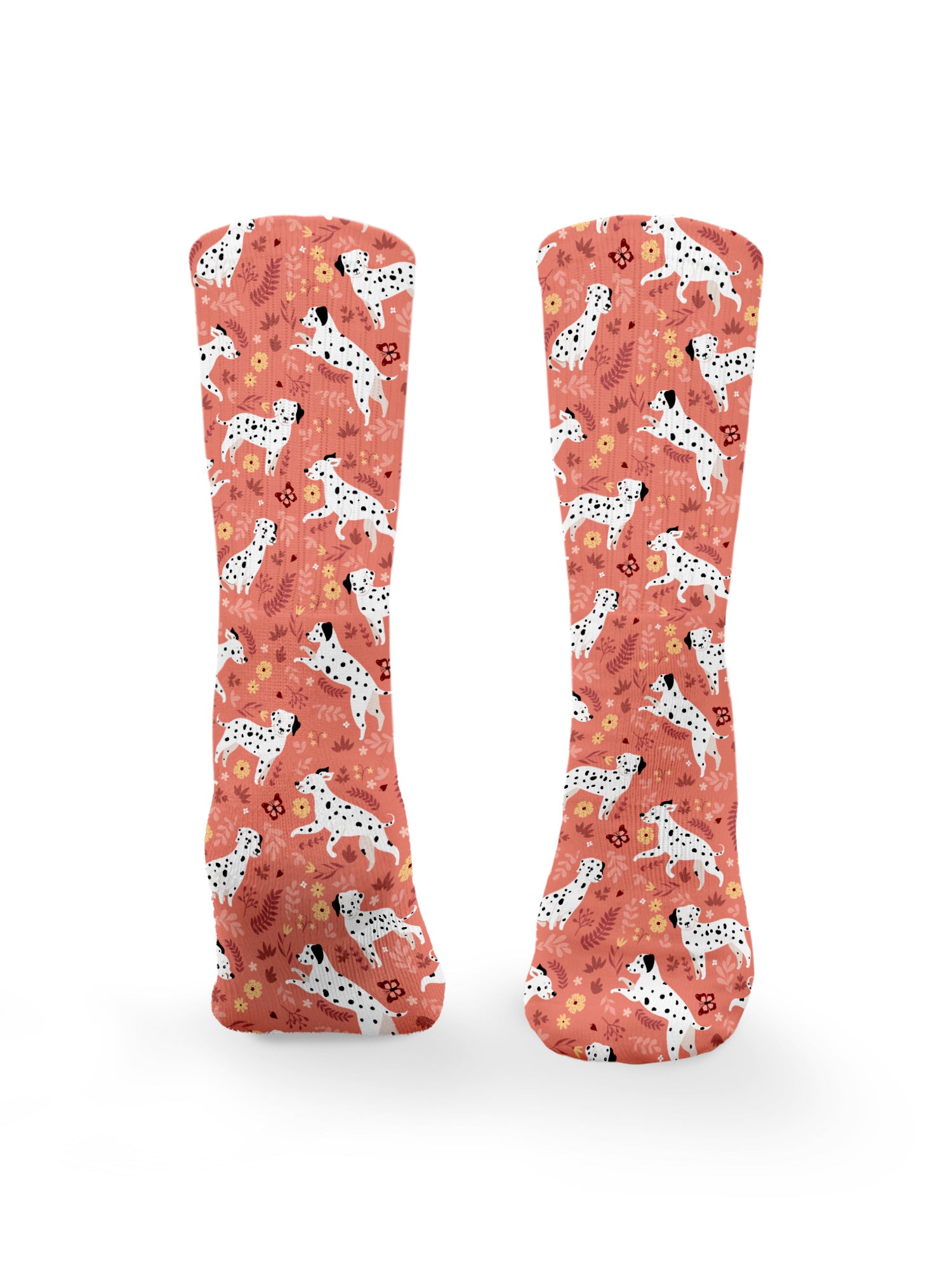 Dalmatian Patch Crew Socks