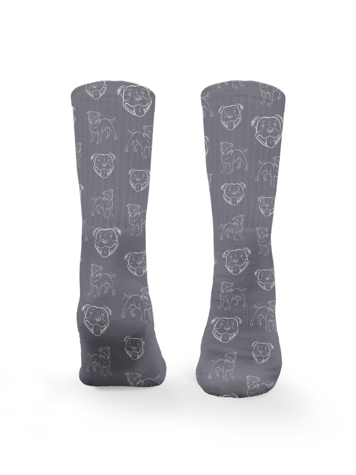 Staffordshire Bull Terrier Crew Socks