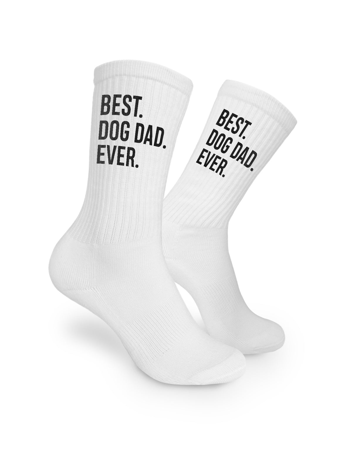 Best. Dog Dad. Ever. Crew Socks