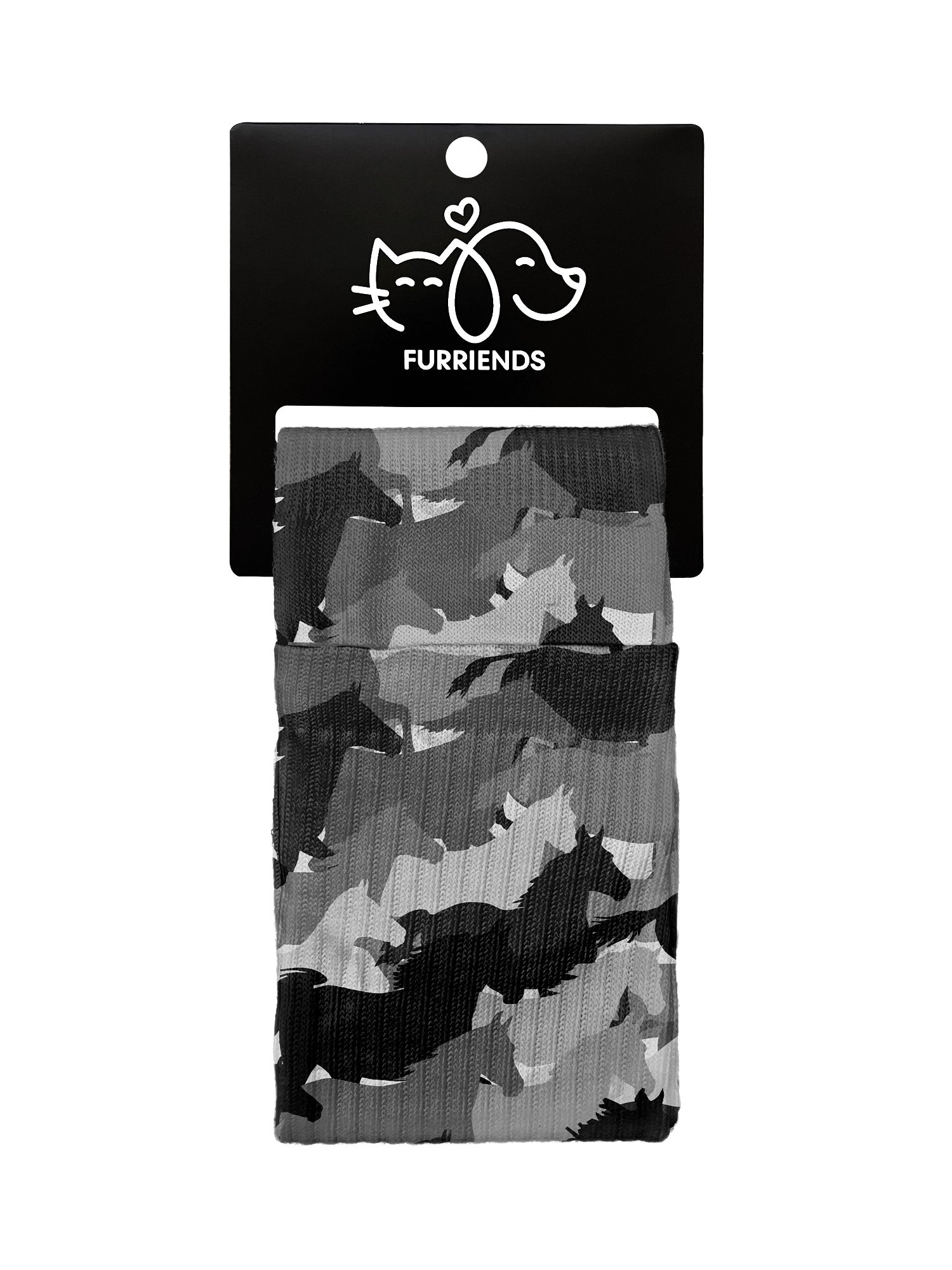 Camo Horses Crew Socks