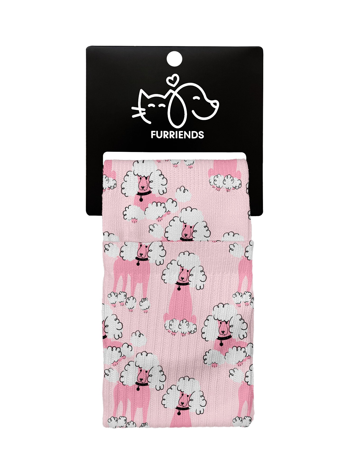 Pretty Poodles Crew Socks