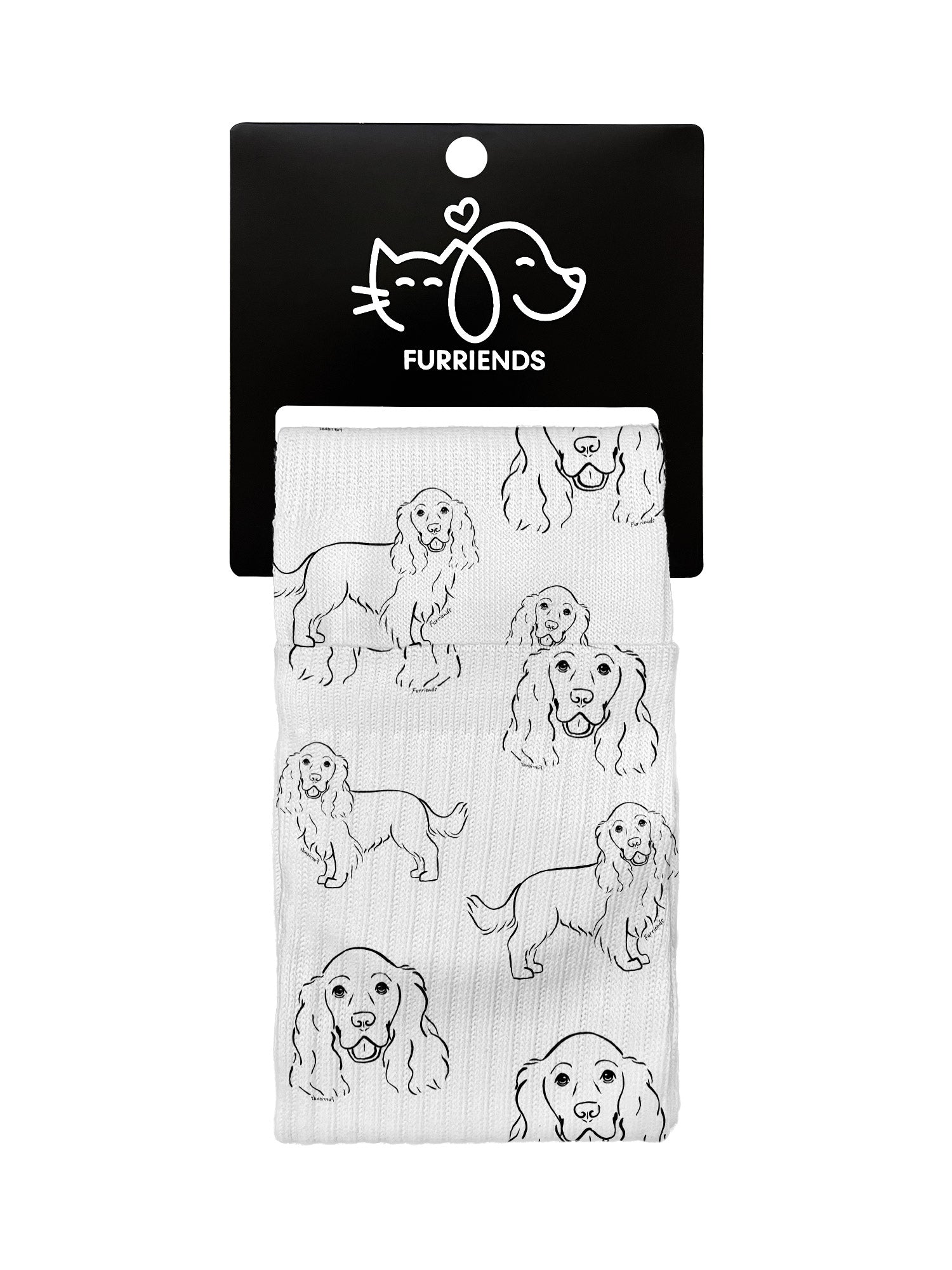 Cocker Spaniel Crew Socks