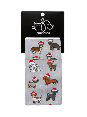 Merry Woofmas Tree Crew Socks