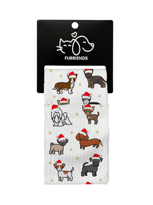 Merry Woofmas Tree Crew Socks