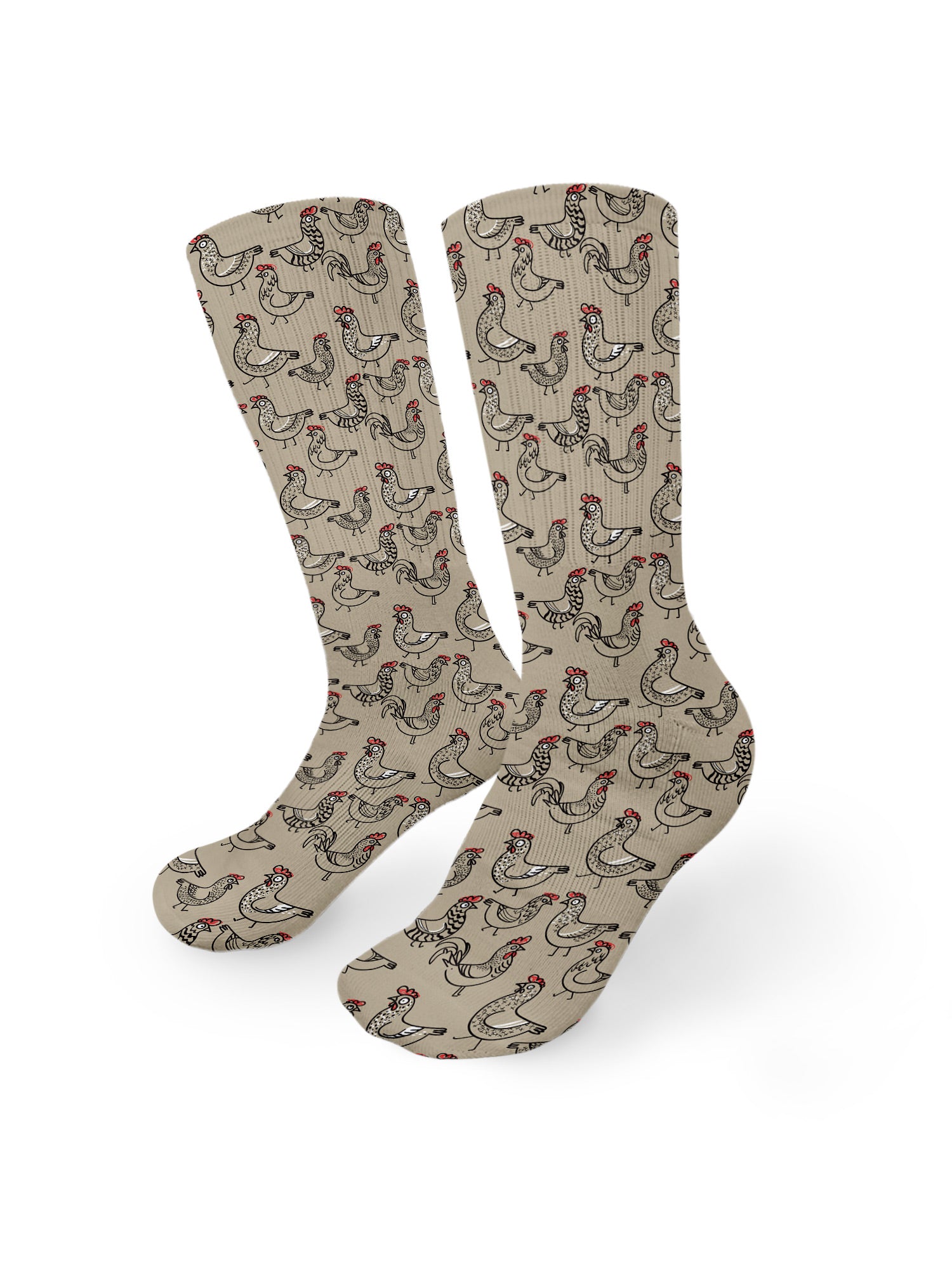 Chicken Splicken Crew Socks