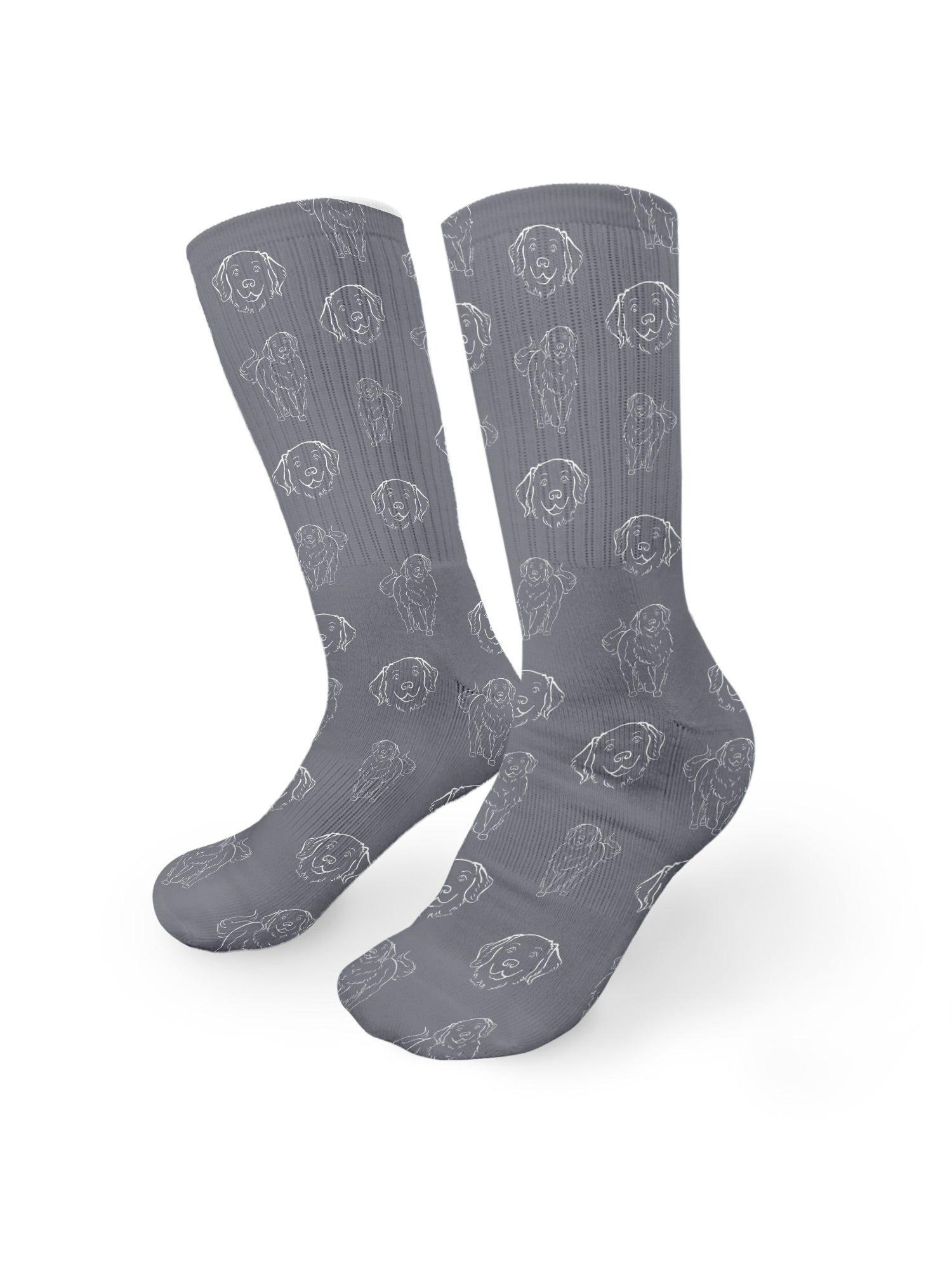 Golden Retriever Crew Socks