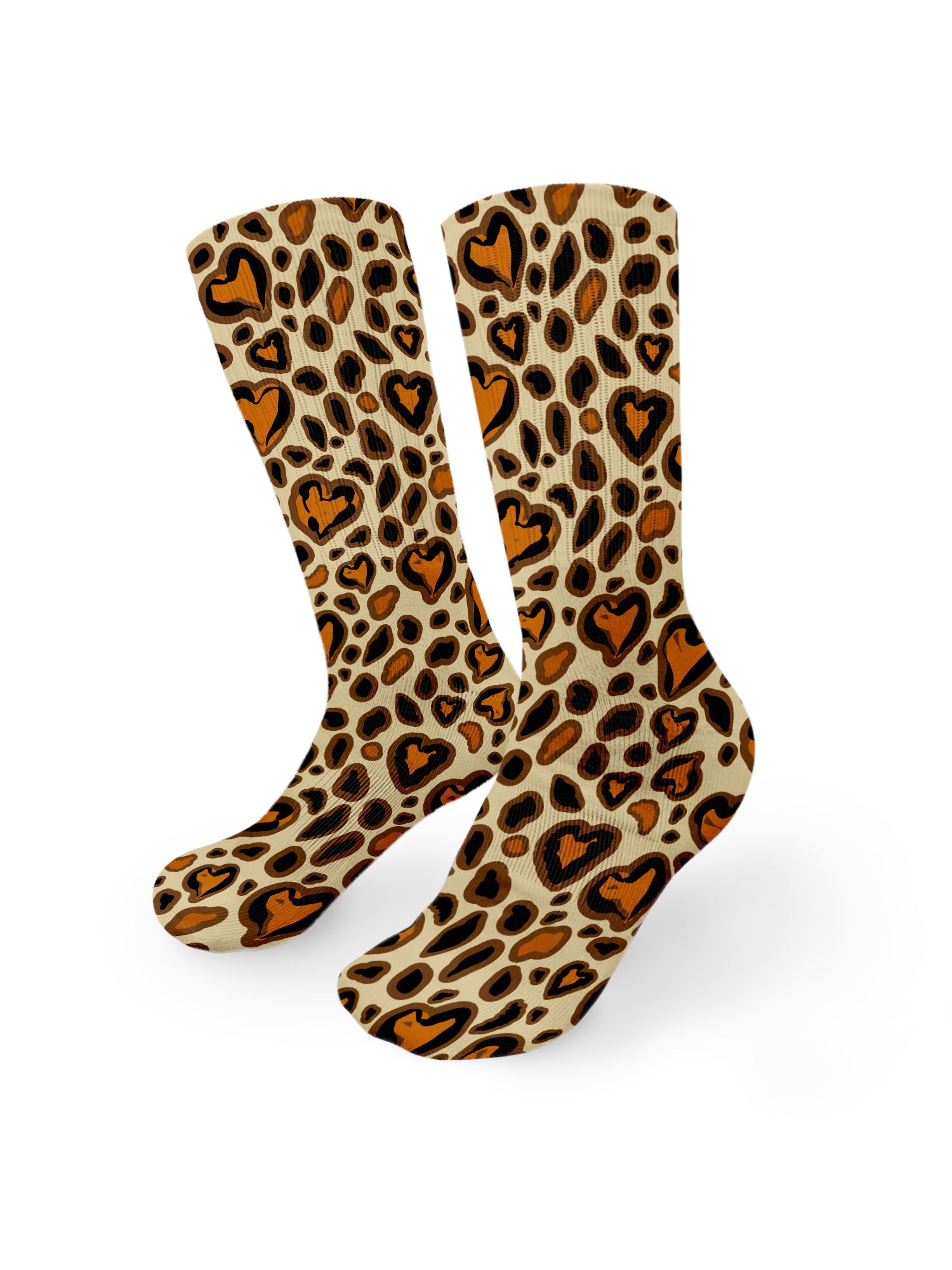 Leopard Lover Crew Socks