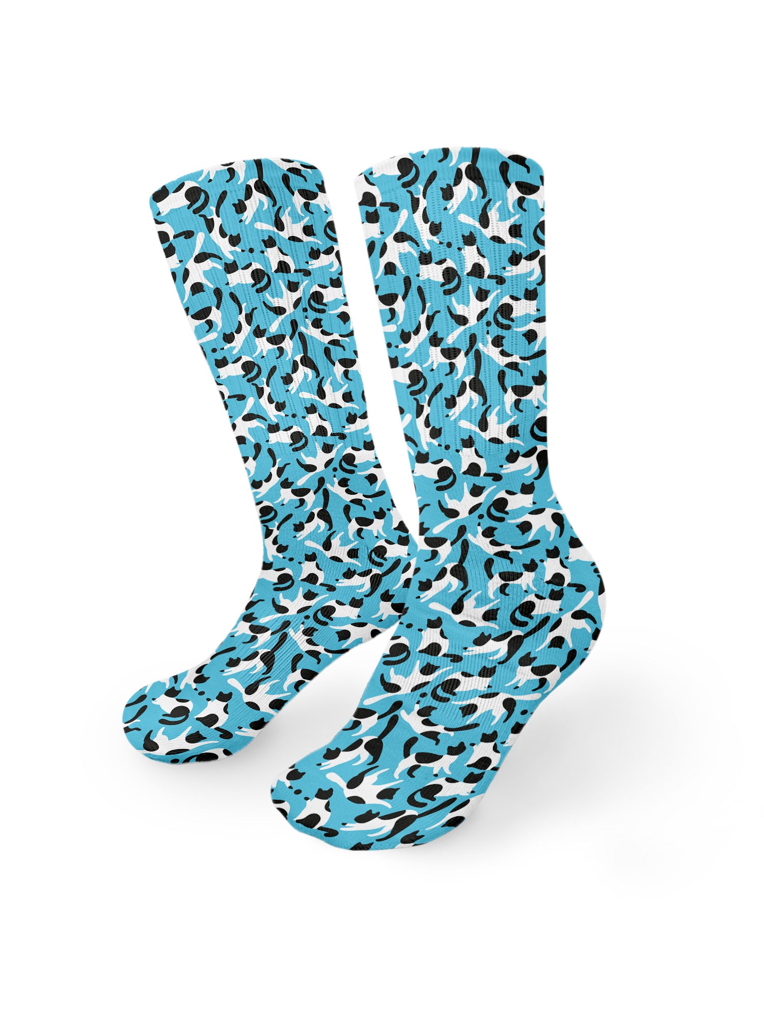 Patch The Cat Crew Socks