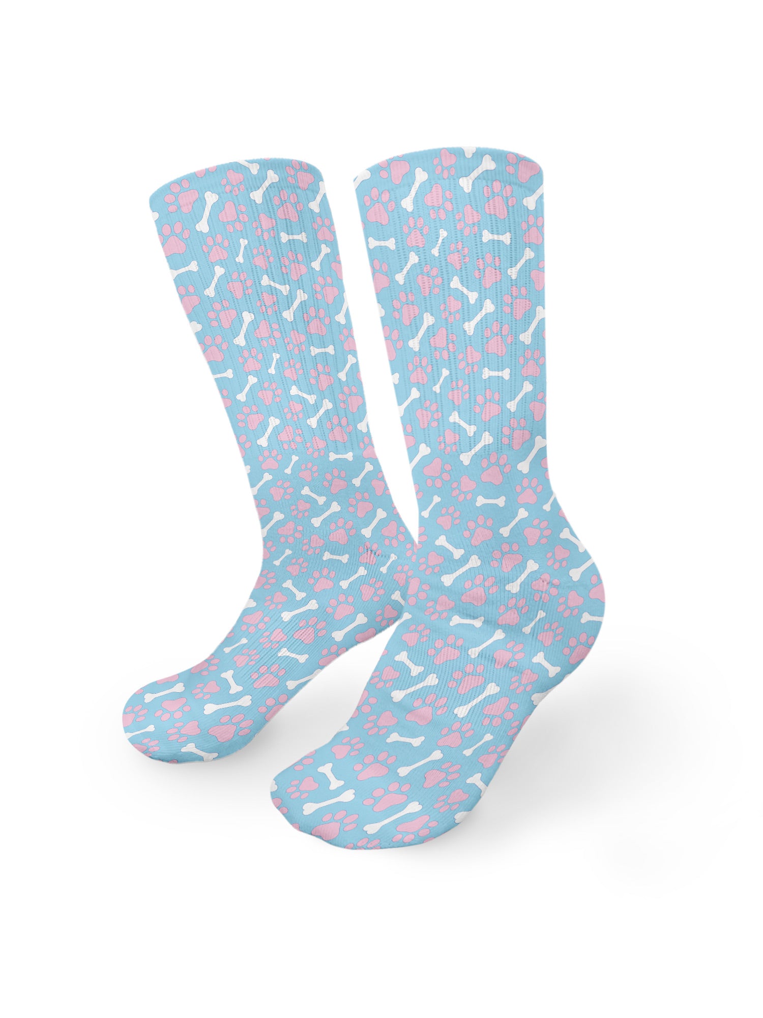 Paws & Bones Crew Socks