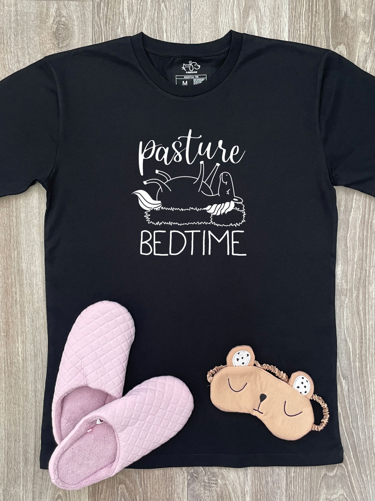 Pasture Bedtime Horse Lovers Essential Unisex Tee