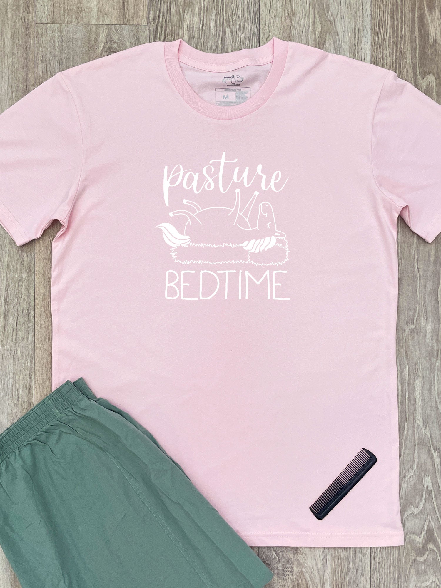 Pasture Bedtime Horse Lovers Essential Unisex Tee